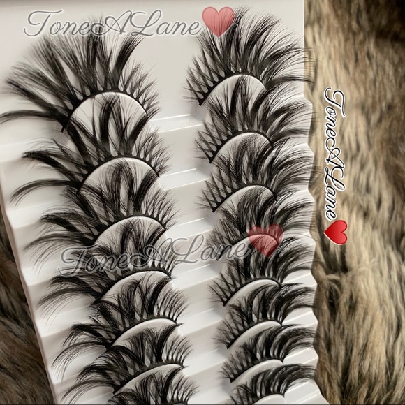 Mink Eyelashes Lashes 8d Eyelashes Lashes Lily 8x - Picture 2 of 3